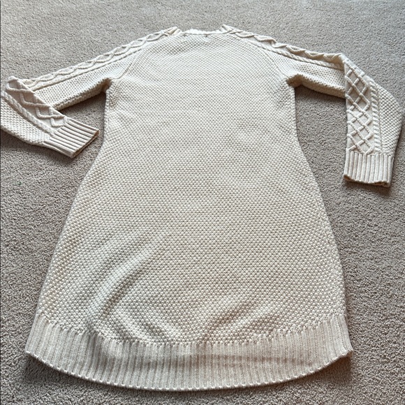 Kiel James Patrick cable knit wool blend sweater dress - Picture 9 of 12